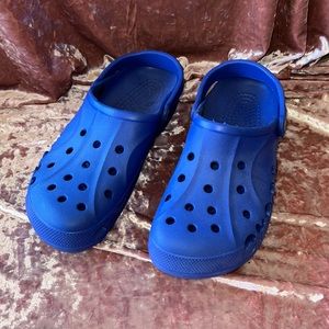 Blue Crocs